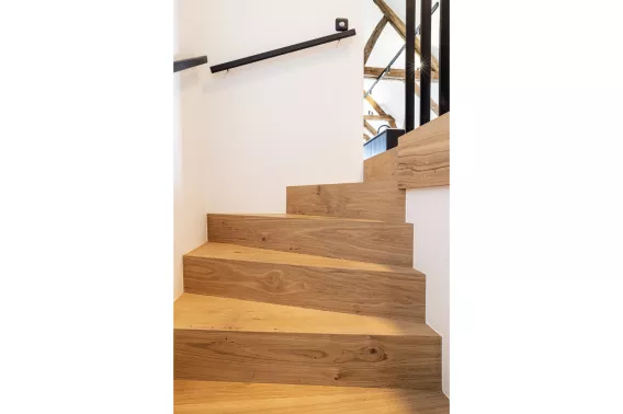 Natural light staircase