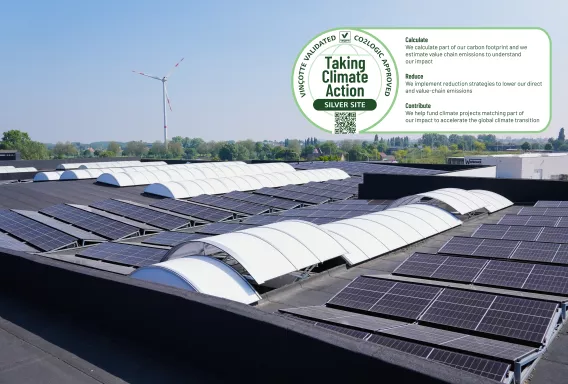 Silver Taking Climate Action label