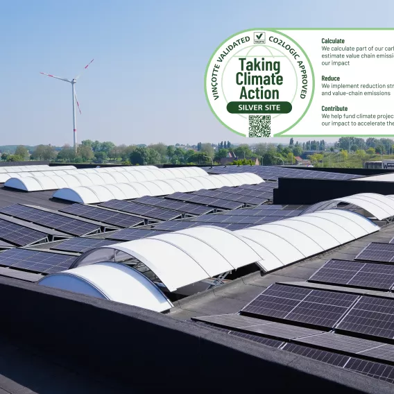 Silver Taking Climate Action label