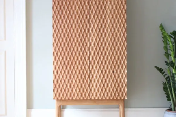 Sculpted Drinks Cabinet