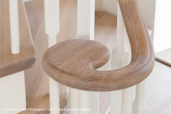 Detail of staircase balluster