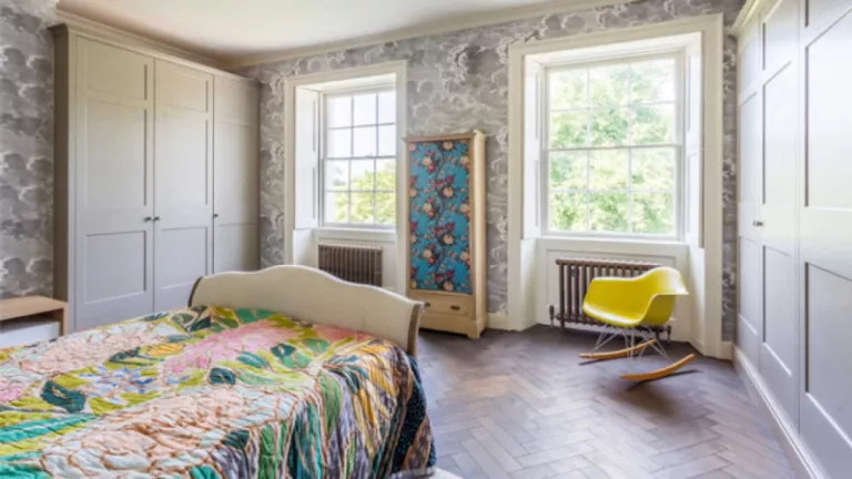 Klassiek Georgische slaapkamer