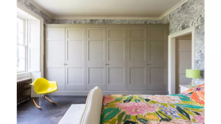 Klassiek Georgische slaapkamer