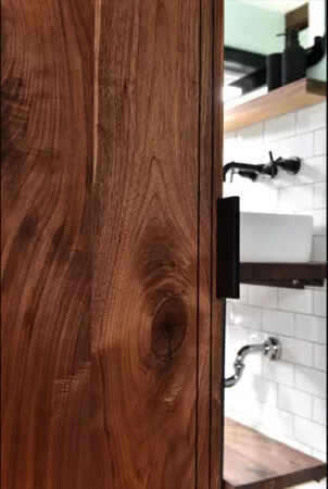 Walnut Vanity