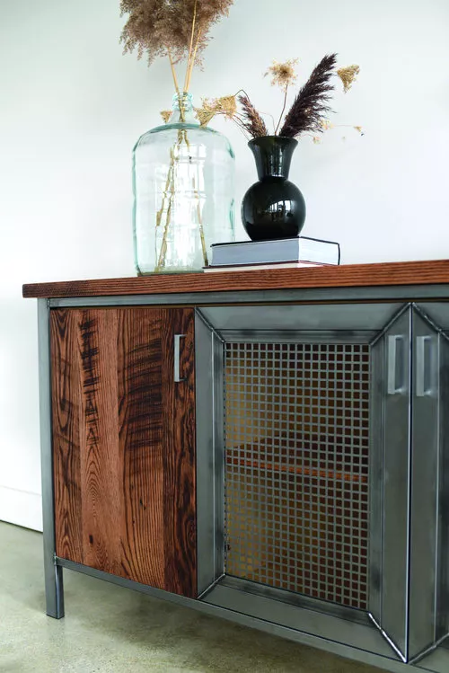 Industrial Storage Buffet Cabinet